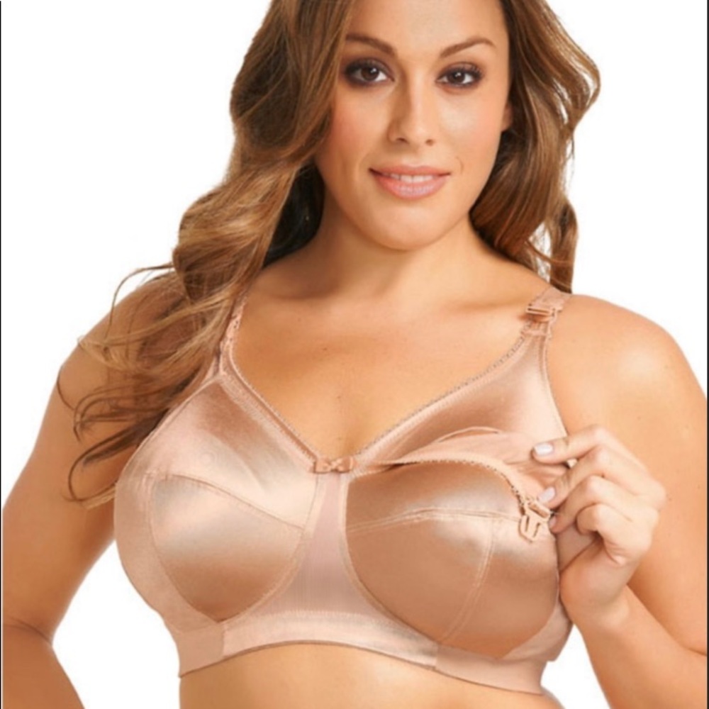 EUC Goddess nursing/nonwire bra 36N